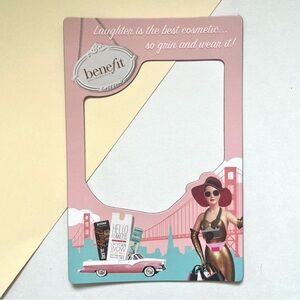 nwot! • Benefit Cosmetics pink vintage retro magnet picture frame